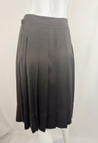 Bottega Veneta Silk Pleated Skirt Size M