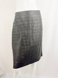 NEW Akris Leather Skirt Size 12