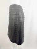 NEW Akris Leather Skirt Size 12