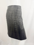 NEW Akris Leather Skirt Size 12