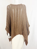 Brunello Cucinelli Sequin Accent Poncho Size M