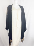 St. John Collection Leopard Cape One Size