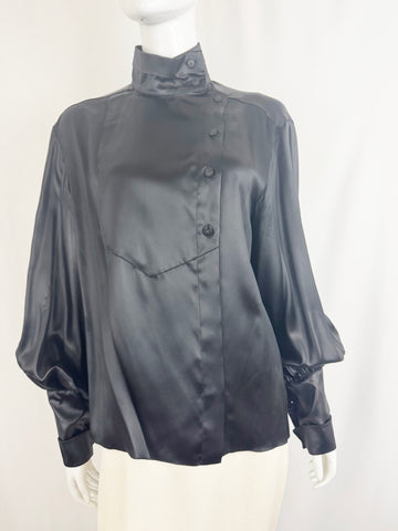 Chanel Silk Blouse Size M
