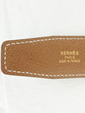 Hermes H Buckle Reversible Belt