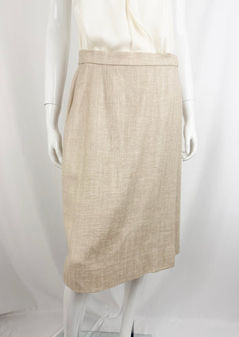 Vintage Hermes Wrap Skirt Size Large