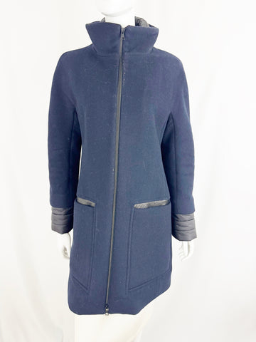 Soia & Kyo Mixed Media Coat Size M