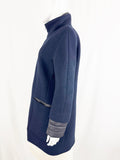 Soia & Kyo Mixed Media Coat Size M