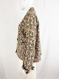 Veronica Beard Jeans Animal Print Jacket Size L