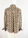Veronica Beard Jeans Animal Print Jacket Size L