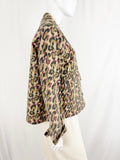 Veronica Beard Jeans Animal Print Jacket Size L