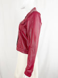 NEW Kut Faux Leather Jacket Size L
