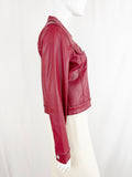 NEW Kut Faux Leather Jacket Size L