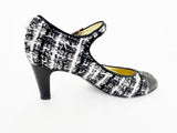 Chanel Tweed Mary Jane Pumps Size 8