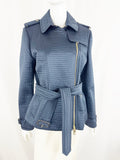 NEW Burberry Brit Belted Jacket Size 12