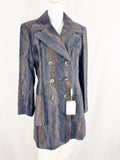 NEW Jaeger Faux Fur Coat Size 12