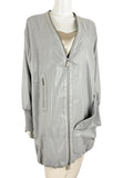 NEW Akris Zipper Coat Size 10