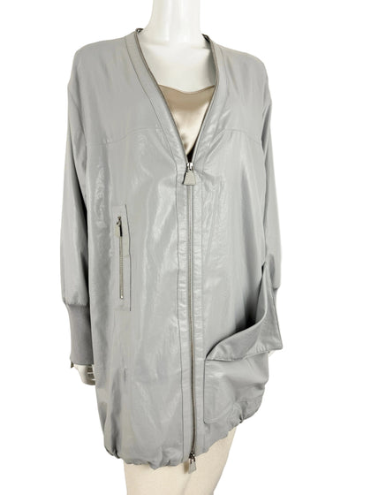 NEW Akris Zipper Coat Size 10