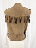 New AllSaints Suede Vest Size 10