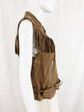 New AllSaints Suede Vest Size 10