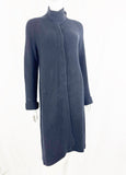 Akris Cashmere Knit Coat Size 12
