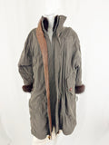 Gemmi Parka W/ Removable Fur Lining Size Large
