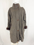 Gemmi Parka W/ Removable Fur Lining Size Large