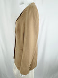 Escada Camel Hair Blazer Size 14