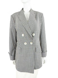 Dorothee Schumacher Check Blazer Size XL