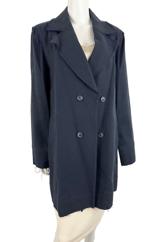 NEW Vince Raw Edge Coat Size 12