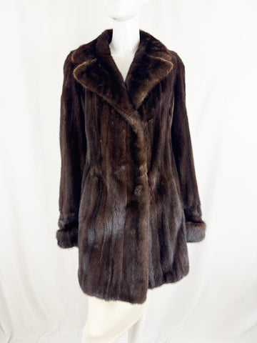 Christian Dior Mink Coat Size L