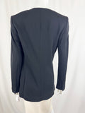 NEW Vionnet Paris Jersey w/Leather Jacket Size L