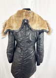 Mackage Puffer with Fur Trim and Hood Size S
