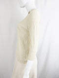Chanel Cable Knit Top Size M