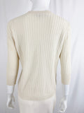 Chanel Cable Knit Top Size M