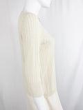Chanel Cable Knit Top Size M