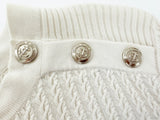 Chanel Cable Knit Top Size M