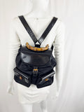Gucci Bamboo Accent Backpack