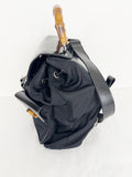 Gucci Bamboo Accent Backpack