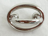 Hermes Silver Scarf Ring