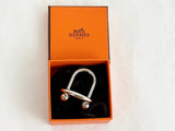 Hermes Silver Scarf Ring