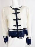 St. John Couture Embellished Jacket Size 16