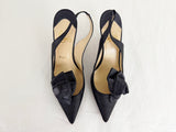 Christian Louboutin Canvas Slingback Size 8
