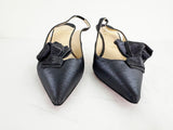 Christian Louboutin Canvas Slingback Size 8