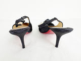 Christian Louboutin Canvas Slingback Size 8