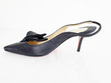 Christian Louboutin Canvas Slingback Size 8