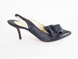 Christian Louboutin Canvas Slingback Size 8