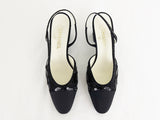 Chanel Beaded Slingback Size 9.5