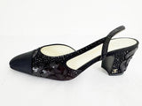 Chanel Beaded Slingback Size 9.5