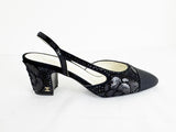 Chanel Beaded Slingback Size 9.5