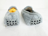 New Tod's Shearling Driver Size 8